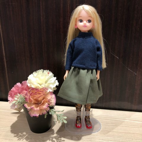 No.4120りかちゃんのトップスとスカートの2点セット