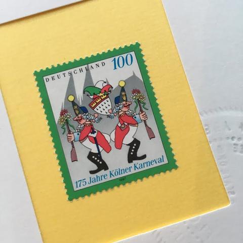ちいさなartmuseum　germany　stamp