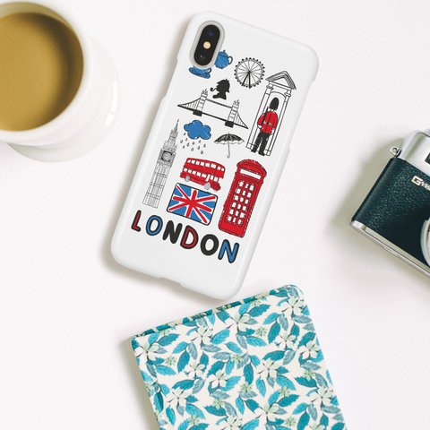 【iPhone・Android】London ロンドン　スマホケース