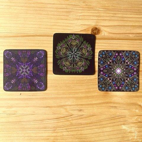 Neon Mandala Sticker Set ネオンマンダラシールセット