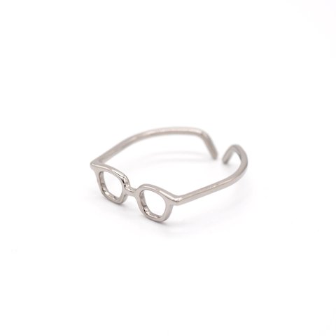 純チタン製　メガネのリング　シャイニー