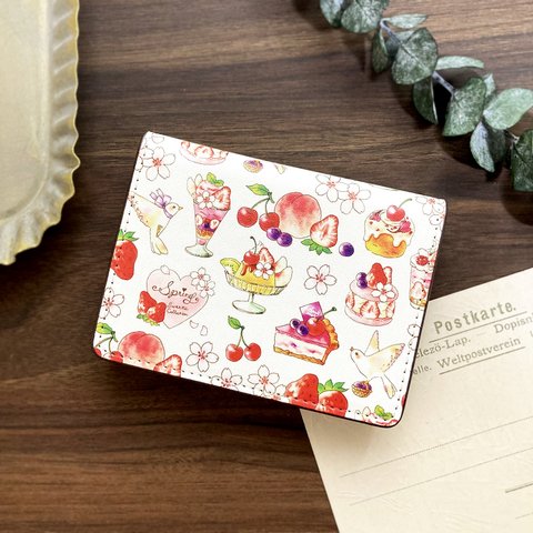 Spring Sweets Collection card case｜春のスイーツカードケース