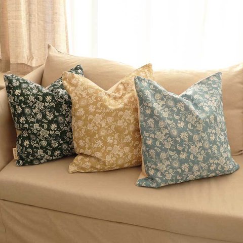 3Colors Floral Cushion Cover