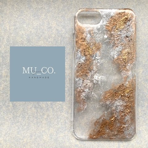 【iPhone13series対応】MU_CO. original  nuance　iPhone case   【rugged】ラギッド　　フルペイント