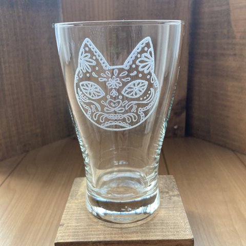 メキシカンキャット　猫　ねこ　cat 猫グラス　グラス　焼酎グラス　オリジナル　母の日　父の日　プレゼント