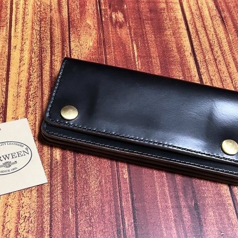 クロムエクセル製 トラッカーウォレット・アメカジ、ヴィンテージ好きな方に向けた長財布