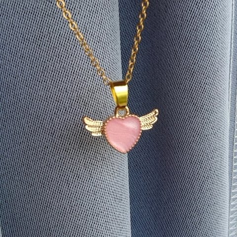 【Cute】Necklace:)14【PINK♡翼】