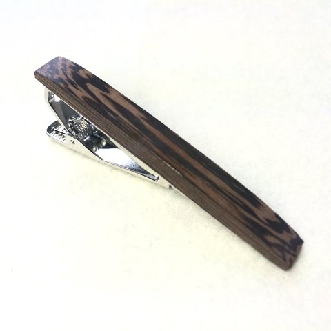 木製ネクタイピン　Wenge  A