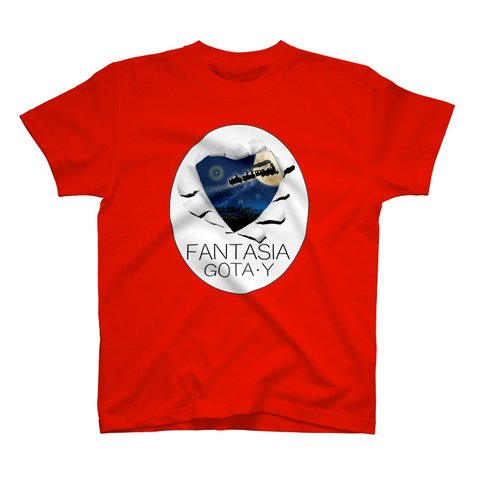 🔴【SUZURIで販売】FANTASIA～サンタ列車～　Ｔシャツ　3080円 ～3750円　全23色　17サイズ