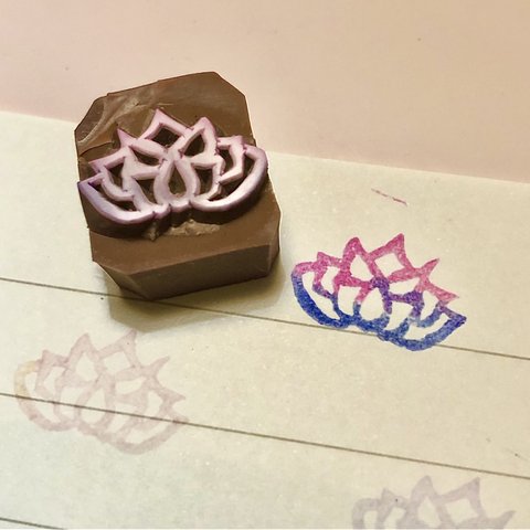 LOTUS 蓮の花ミニハンコ