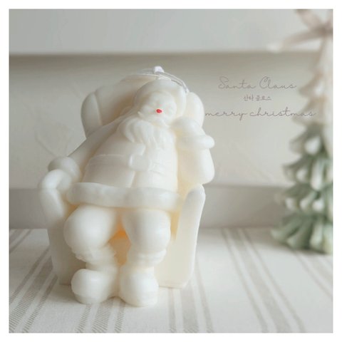 《Bigサンタクロースキャンドル🎅》~Big Santa Claus candle~　Merry Christmas