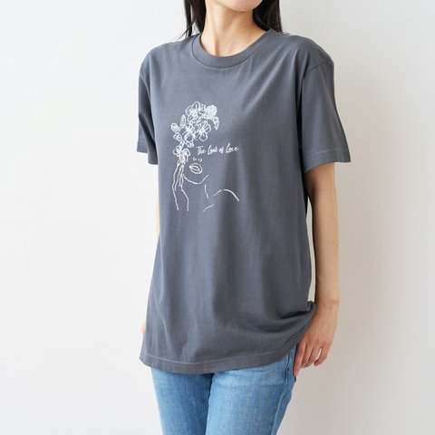 The look of love Tシャツ デニムグレー