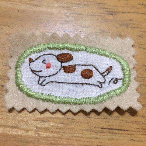 手刺繍ほのぼのアップリケ 〜君に会いたくて