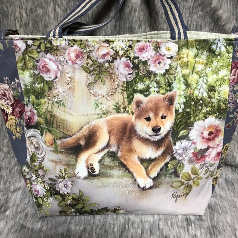 アッシュデザイン　柴犬　ビッグバッグ