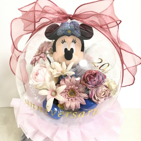 オーナメントバルーン　お祝いバルーン　フラワーバルーン　flower balloon バルーンフラワー　balloon flower ぬいぐるみバルーン　あみぐるみバルーン　羊毛フェルトバルーン