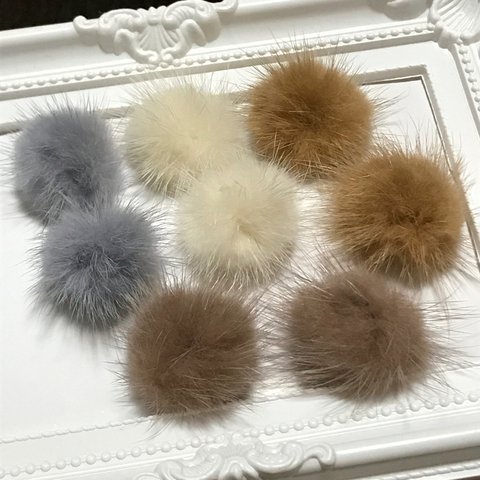   ❁人気色❁再入荷❁ミンクファー8個セット