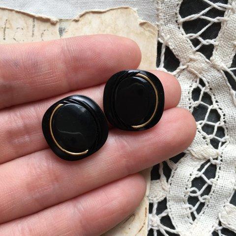 【1個】17mm/japan vintage/アクリルボタン　324-13