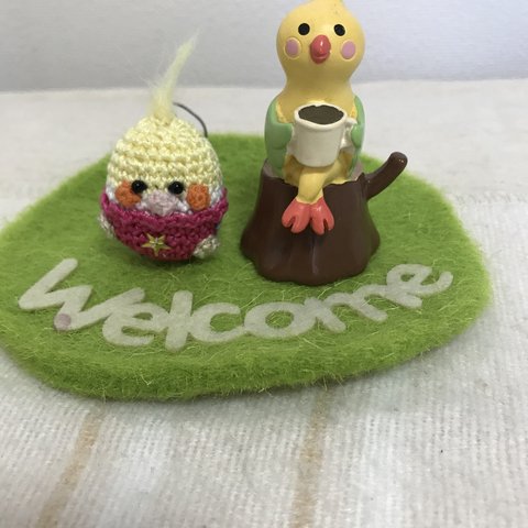 まんまる❗️イースターたまごのオカメちゃん