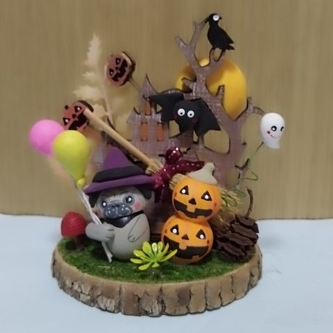 パグちゃんのハロウィンパーティー♪