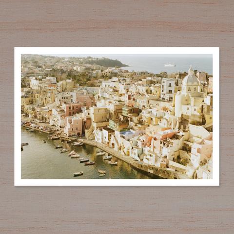 ポストカード No.9 『 Procida / Italy イタリアの小さな島 』2枚セット