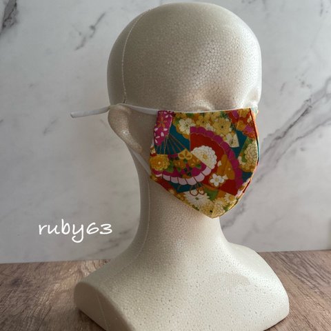 スキンケアマスク☆和柄の布マスク