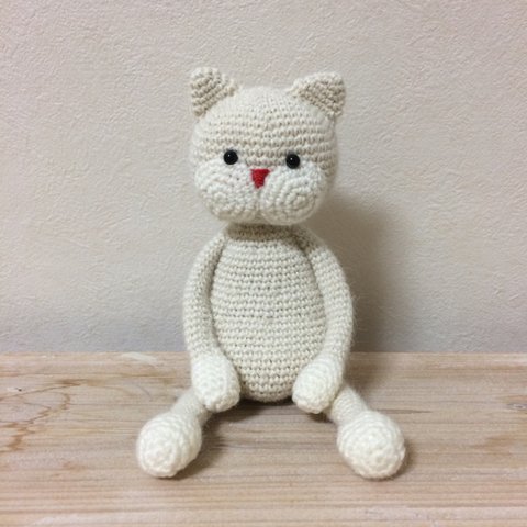 《再販》ami-neko alpaca white