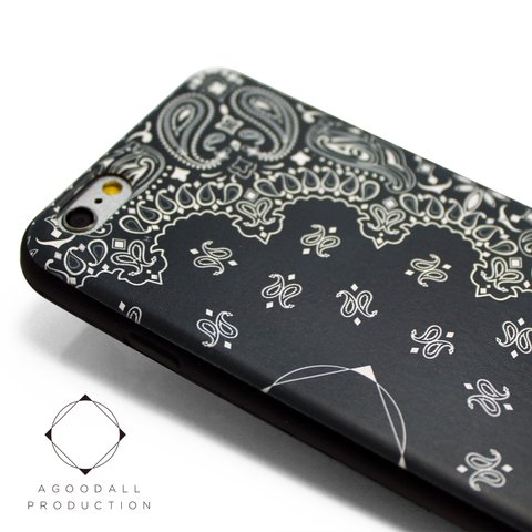 iphone6plus/iphone6splusケース（5.5寸用）軽量レザーケースiphone6プラスカバー（ペイズリー×ブラック）paisley　アイフォンケース iphoneケース　耐衝撃