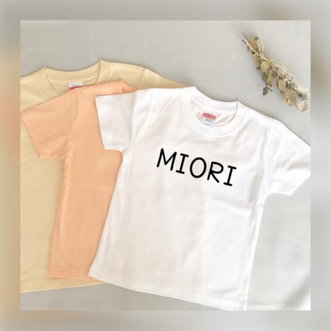 NEW! 名入れTシャツ　