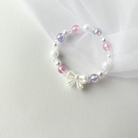 ゆめかわリボン kids bracelet