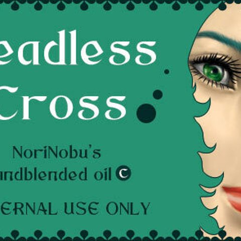 HEADLESS CROSS  －3ml入り香油
