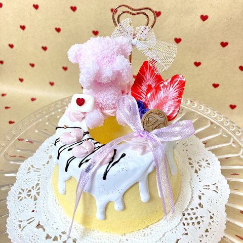 Valentine♡ふわふわシフォンケーキスクイーズ