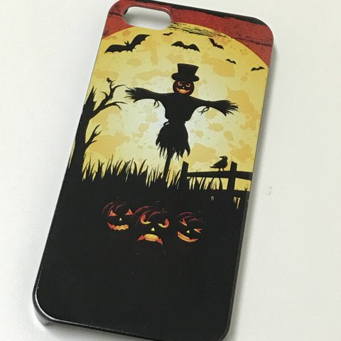 【iPhone5,5S,SE対応】-halloween- 背面のみ スマホケース