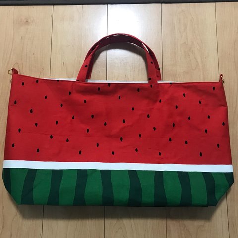 オーダー作成✳︎スイカ🍉トート