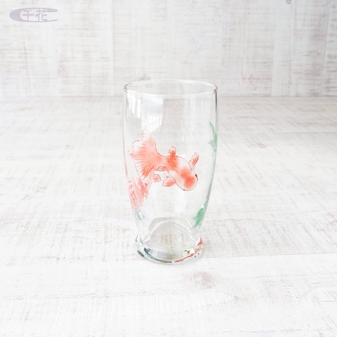 グラス＊金魚＊350ml［M01025-1］