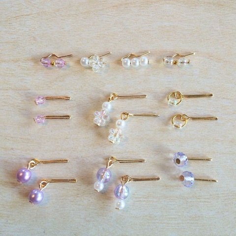 リカちゃん　イヤリング　ピアス　ヘアピン　アクセサリーセット