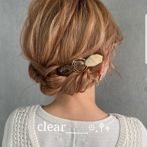 一番人気♥️☺誰でも簡単♪挟むだけヘアクリップ✴️新作！