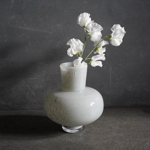 DutZ Collection　VASE MODEST LIGHT GRAY　　フラワーベース　ガラスベース　花瓶　花器　一輪挿し　おしゃれ　インテリア　花　ドライフラワー