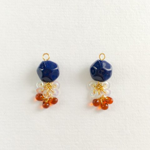 EARRING:「栃の木」 木の実