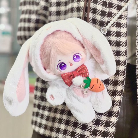 ミニ洋服 20cm 着せ替えぬいぐる服 ショルダーバッグ ぬいぐるみ用服コスチューム 着せ替え人形洋服 日常服人形 綿人形衣装 ドールウェア アクセサリー