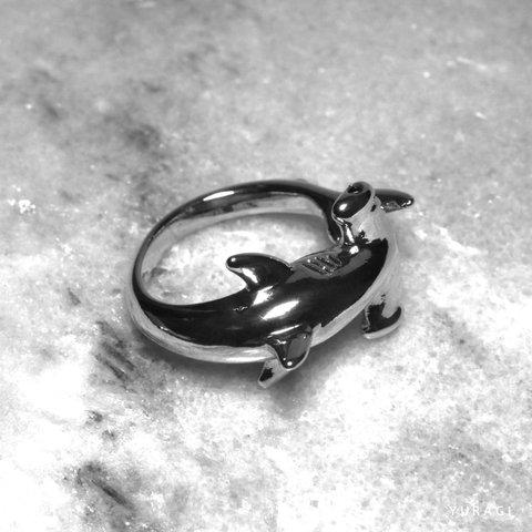 hammerhead shark ring-シュモクザメリング