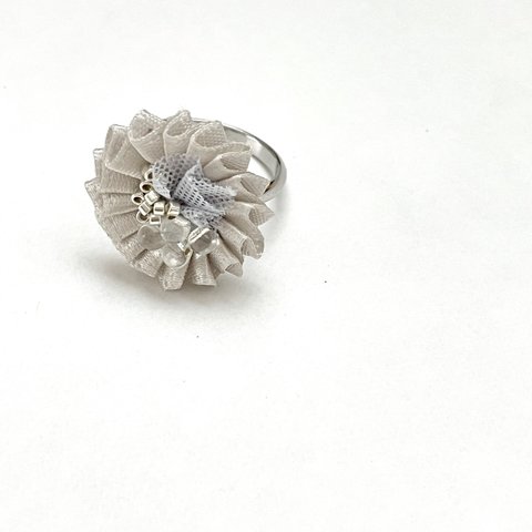 ロゼットring 《朝露》