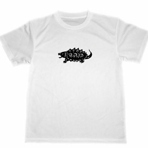 ワニガメ　ドライ　Tシャツ　２　爬虫類　亀　アニマル　切り絵　ペット　グッズ