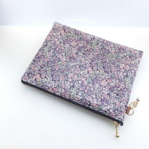 ◇◆Special Price◆◇LIBERTY　Chive 　チャイブ　中布・二つの内ポケット付きポーチ