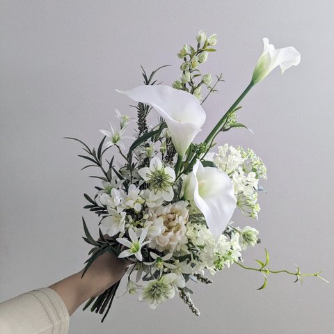 natural arm bouquet