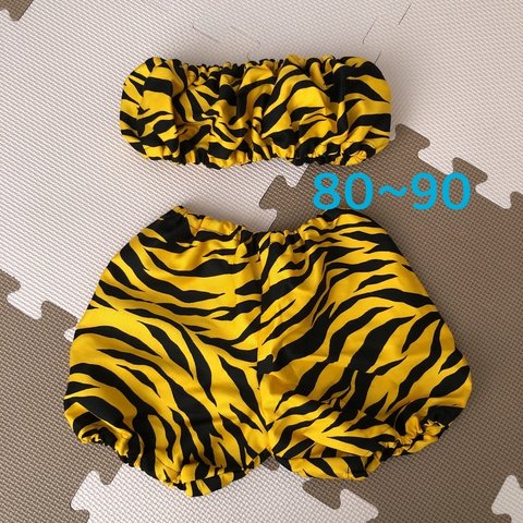 鬼のパンツ トップス セット 80~90