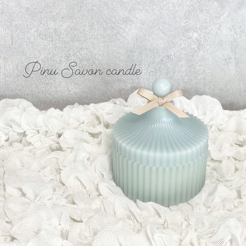 PinuSavon キャニスター キャンドル lcolor candle