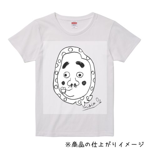 1色刷り☆ ひょっとこレディースＴシャツ S M L 