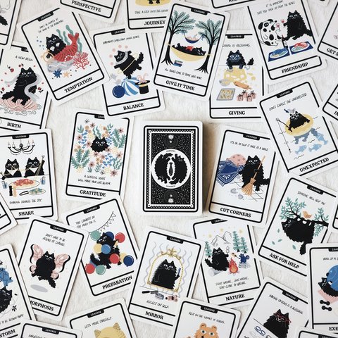 SZIAOREO Black Cat Oracle Deck 【新作】