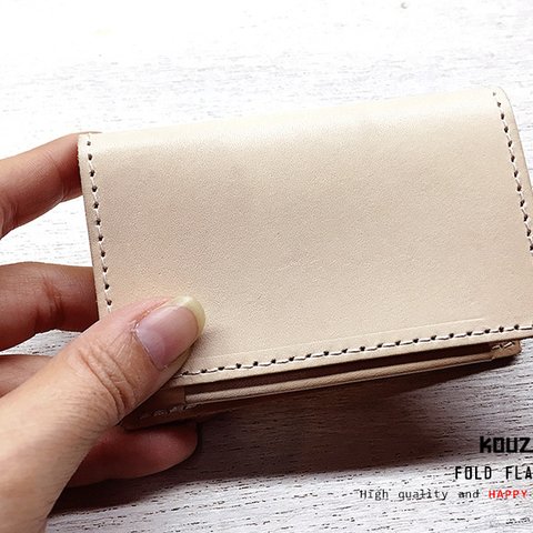 ベーシックな名刺入れ FOLD FLAP CARD CASE // 受注生産