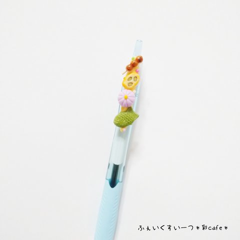 和菓子のデコボールペン １８